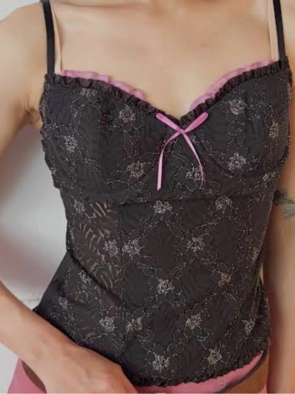 Victorias Secret Sexy Little Things Corset Style Top